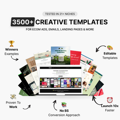 3500+ D2C Design Template Pack (Figma & Canva)